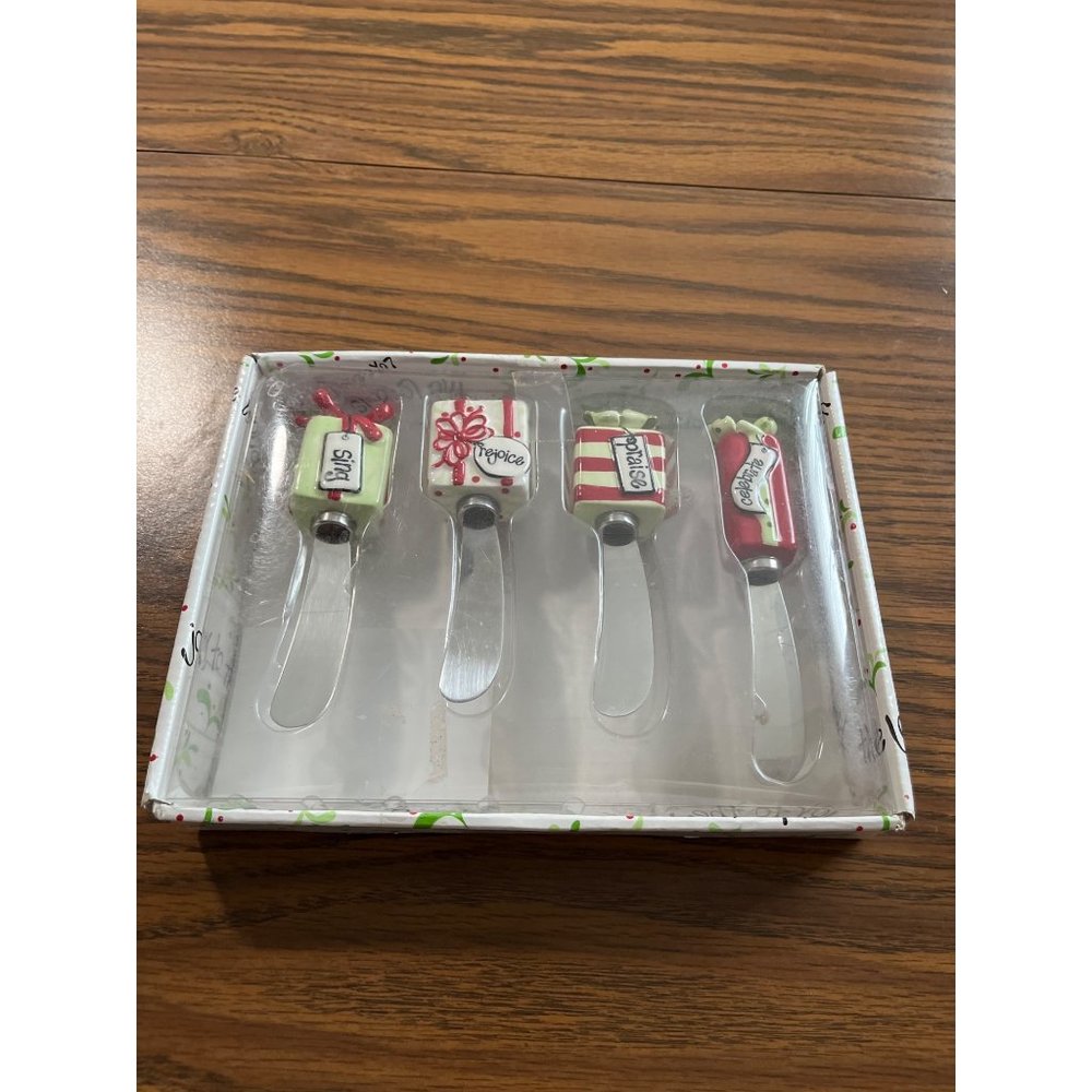 Burton + Burton holiday cheese spreaders